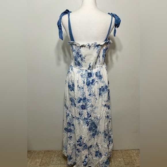 New! Altar’d State Cottagecore Floral Smocked Tiered Midi Dress Size XXL - Picture 9 of 15